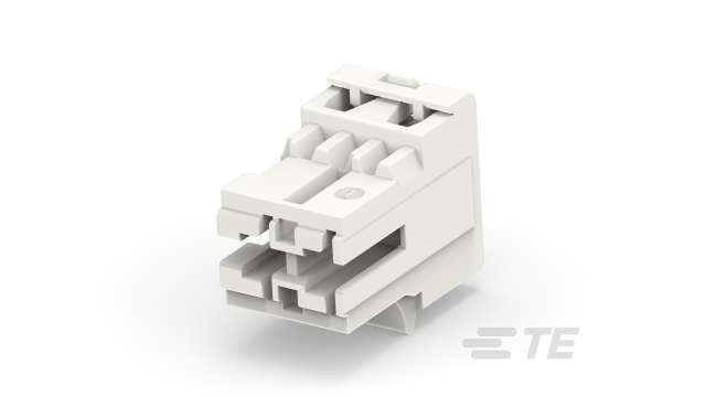 TE Connectivity RAST Series Right Angle Edge Connector Female, Board, 2-Contacts, 5 mm Pitch, 1 Row, IDC | 1-1703073-1