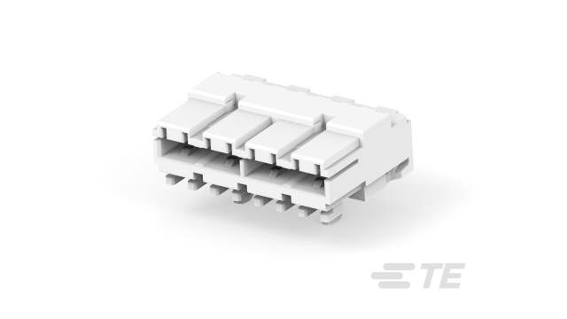 TE Connectivity RAST Series Right Angle Edge Connector Female, Cable, 4-Contacts, 5 mm Pitch, 1 Row, IDC | 1-1534415-4