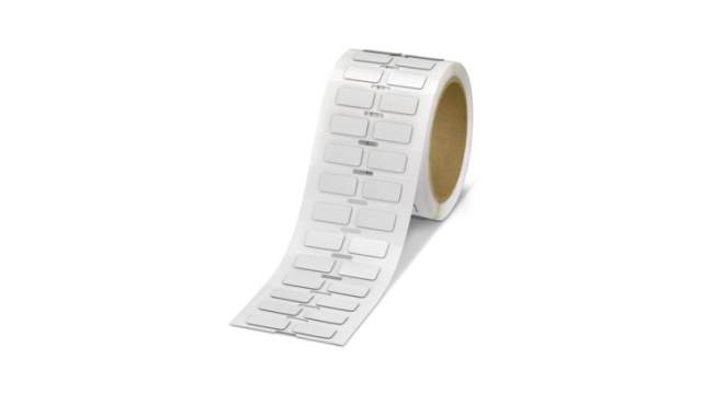 Phoenix Contact White Label Roll, 27 mm Width, 500 Per Roll Qty, 12.5 mm | 0804488