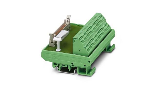 Phoenix Contact VARIOFACE Series 14-Contact Male Interface Module, Flat Ribbon Cable Connector, DIN Rail, 1A | 2302890