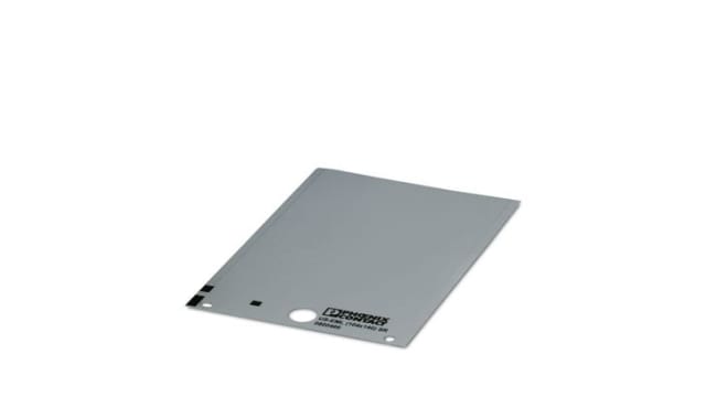 Phoenix Contact US-EML Silver on Silver Cable Labels, 140 mm Length, 104 mm Width, 140mm Label Length, 104mm Label Width | 0800466
