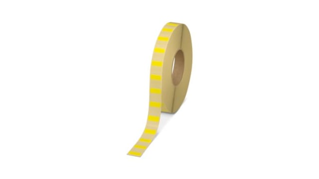 Phoenix Contact E-WML Cable Labels, Yellow, Pre-printed "0", 1199661 | 1199661