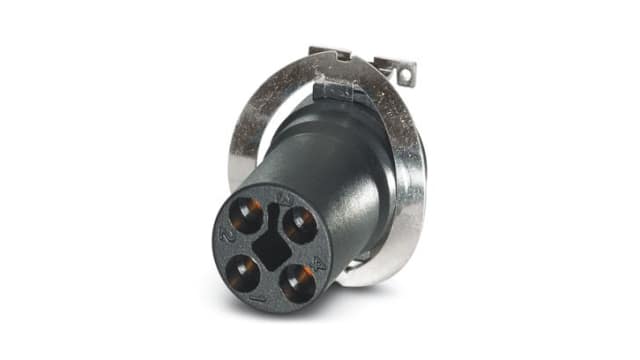 Phoenix Contact Female Circular Connector Insert size M12 4 Way for use with Circular Connector Inserts | 1411967