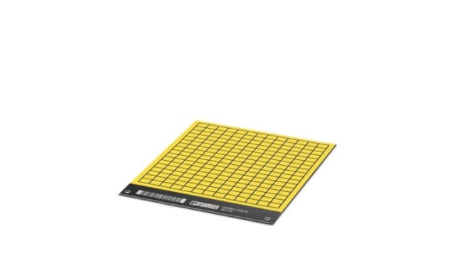 Phoenix Contact Marking Foil, 9 mm Length, 9 mm Height 0831733 Yellow | 0831733