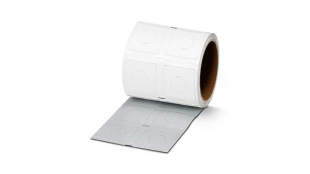 Phoenix Contact EML-RS Cable Labels, Silver, Pre-printed "Unmarked", 0803187 | 0803187