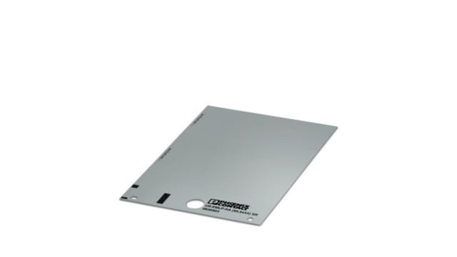 Phoenix Contact US-EML Silver on Silver Cable Labels, 54 mm Length, 85.6 mm Width, 53.7mm Label Length, 84.9mm Label | 0830993