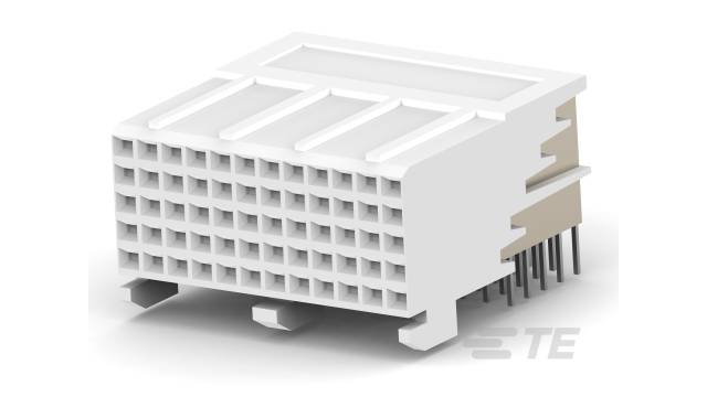 TE Connectivity, Z-PACK 2 mm Pitch Futurebus+ Backplane Connector Female, 12 Column, 5 Row, 60 Way | 5223004-2