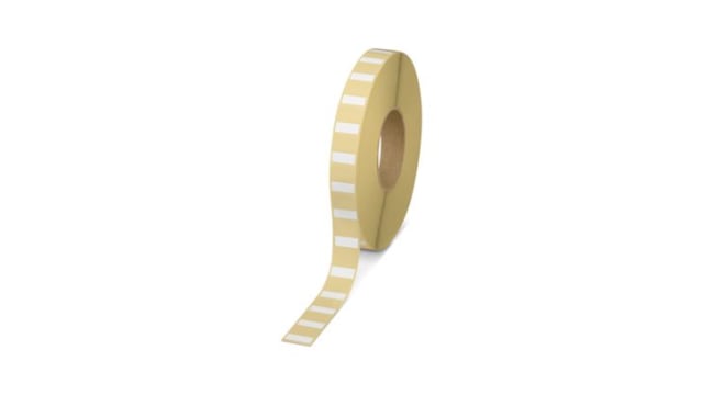 Phoenix Contact White Label Roll, 25.4 mm Width, 5800 Per Roll Qty, 25.4 mm | 1199660