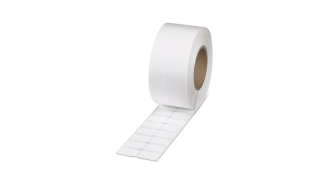 Phoenix Contact White Label Roll, 36.5 mm Width, 5000 Per Roll Qty, 20 mm | 1645743