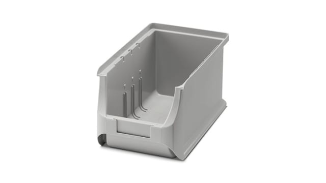Phoenix Contact Grey Polypropylene Storage Box, 125 mm x 150 mm x 235 mm | 1640725
