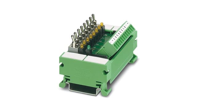 Phoenix Contact VARIOFACE Series 14-Contact Male Interface Module, Flat Ribbon Cable Connector, Flat, 50mA | 2962997