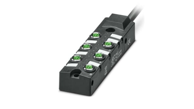 Phoenix Contact SACB Series Distribution Unit, M8, 10m cable, 3 way, 6 port | 1197231