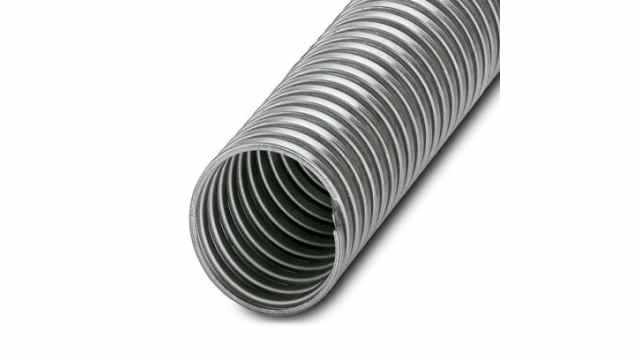 Phoenix Contact 10 m Silver Cable Cover in Stainless Steel, 40 mm ID | 3240701