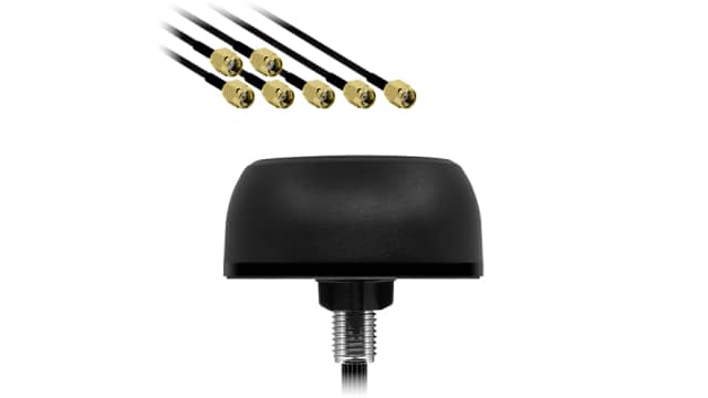 Siretta TANGO57/MIMO/221/1M/SMAM/RP-SMAM Dome Omni-Directional Cellular Antennas with SMA RP, SMA Connector, ZigBee, NB | TANGO57/MIMO/221/1M/SMAM/RP-SMAM