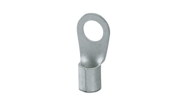Phoenix Contact, C-RC Uninsulated Ring Terminal, M16 Stud Size 2/0 AWG 2/0 AWG Wire Size, Silver | 3240119