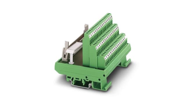 Phoenix Contact VARIOFACE Series 34-Contact Male Interface Module, Flat Ribbon Cable Connector, DIN Rail, 1A | 2281571