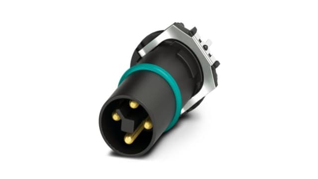 Phoenix Contact Male Circular Connector Insert size M12 4 Way for use with Circular Connector | 1418341