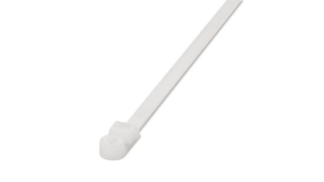 Phoenix Contact Cable Tie, Internal Teeth, 200 mm x 7.8 mm, Clear Polyamide | 3240722