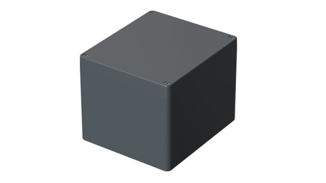 Bopla A150 Series Grey Aluminium Lid Aluminium General Purpose Enclosure, IP66 200 mm, 180 mm, 230 mm | 01.232018.0/A150