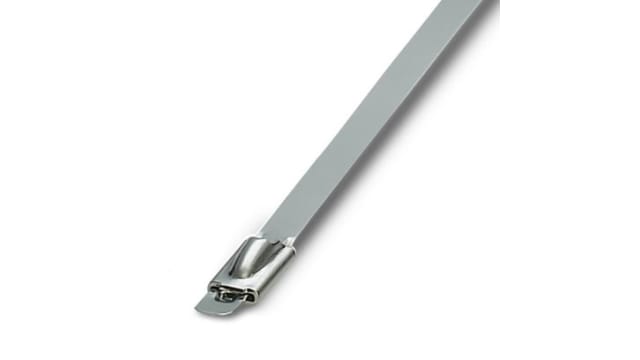 Phoenix Contact Cable Tie, Standard, 259 mm x 7.9 mm, Silver Polyamide | 3240814