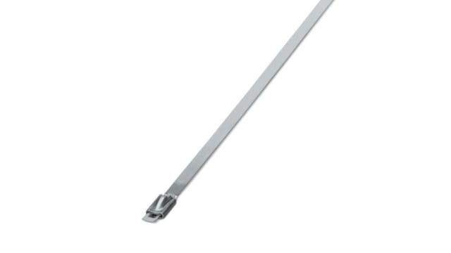 Phoenix Contact Cable Tie, Standard, 201 mm x 4.6 mm, Silver Polyamide | 3240821