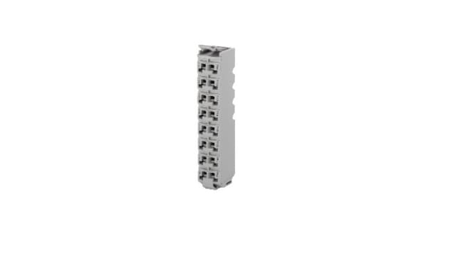 B&R, 4.2mm Pitch, X20, 16 Way, , Pluggable Terminal Block, Push-In, Push In Termination, X20TB1F | X20TB1F