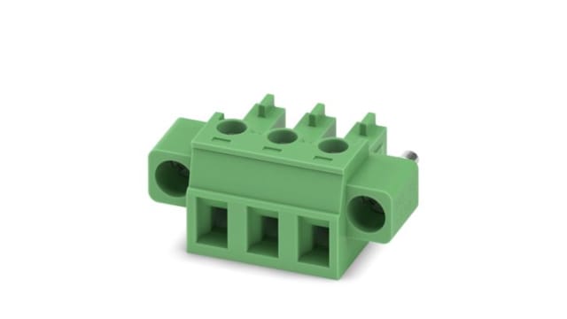 Phoenix Contact PCB Terminal Block, 3-Contact, 5.08 mm Pitch, 1 Row | 1847369