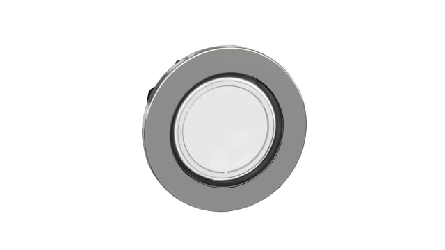 Schneider Electric, Harmony, Flush Mount White LED Pilot Light, 22mm Cutout, Round | ZB4FVCUST01