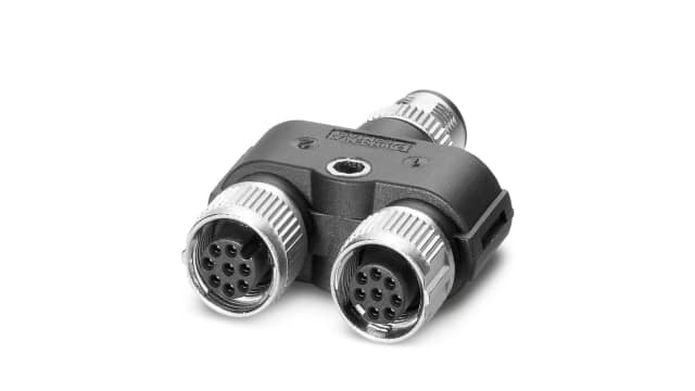 Phoenix Contact Distribution Block, 8 Way, 30 V ac, 2A, Metallic Black | 1454969