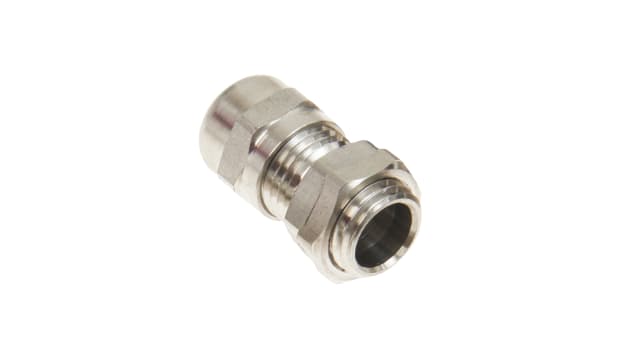 PanelSeT Series Grey 316 Stainless Steel Cable Gland Kit, M32 Thread, IP68 | NSYCGX32H