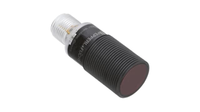 Pepperl + Fuchs Background Suppression Photoelectric Sensor, Cylindrical Sensor, 0 → 300 mm Detection Range | OBT300-18GK40-E2-V1