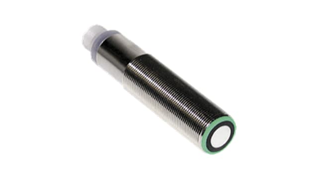 Pepperl + Fuchs Ultrasonic Barrel Proximity Sensor, M18, 70 → 1000 mm Detection 0-10 V, 15 → 30 V | UB1000-18GM75-U-V15