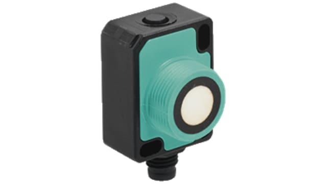 Pepperl + Fuchs Ultrasonic Rectangular Proximity Sensor, M8, 60 → 800 mm Detection, Push Pull, 10 → 30 V | UC800-F77S-EP-IO-V31