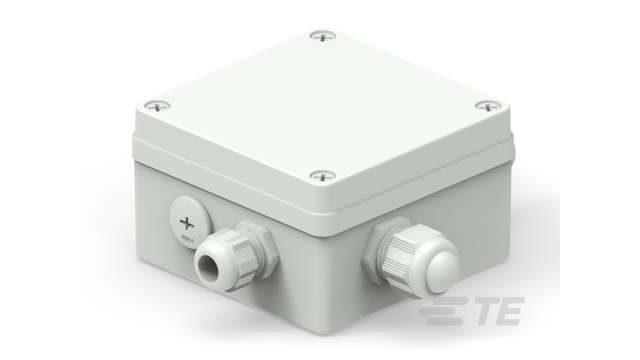 TE Connectivity 1SNS Series Grey Polycarbonate Junction Box, IP66, 193.9 mm, 170 mm 76 mm | 1SNS470000Z0208