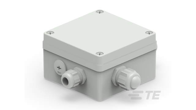TE Connectivity 1SNS Series Grey Polycarbonate Junction Box, IP66, 12 Terminals, 193.9 mm, 170 mm 76 mm | 1SNS470000Z0209