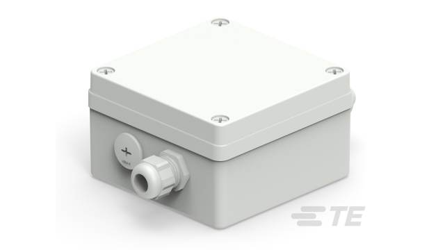 TE Connectivity 1SNS Series Grey Polycarbonate Junction Box, IP66, 193.9 mm, 125.6 mm 76 mm | 1SNS470000Z0211