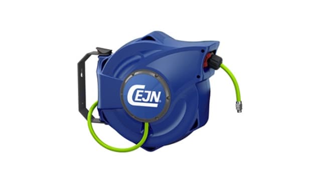 CEJN Air Hose Green Polyurethane 12.0 mm 17 m Compressed Air Hose Reels - Closed Series | 199112128