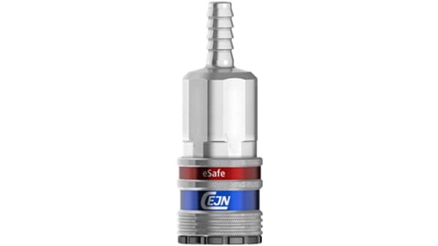 CEJN Aluminium, Steel Esafe Vented Safety Coupling Male ISO 6.3mm | 103002002