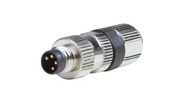 B&R Male 4 way Straight to Female 4 way M8 Industrial Automation Cable Assembly | X67AC0P00