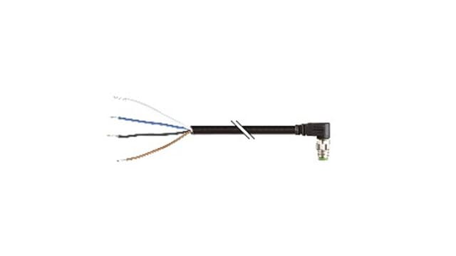 B&R Male 4 way Right Angle to 4 way Unterminated Industrial Automation Cable Assembly | X67CA0P50.0002