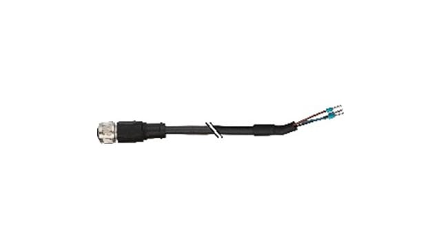 B&R Female 3 way Straight to 4 way Unterminated Industrial Automation Cable Assembly, 10 m | 0ACC0100.01-1
