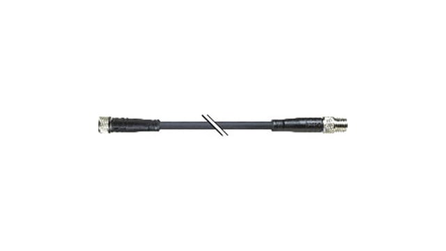 B&R Male 4 way Straight to Female 4 way Straight Industrial Automation Cable Assembly | X67CA0P00.0150