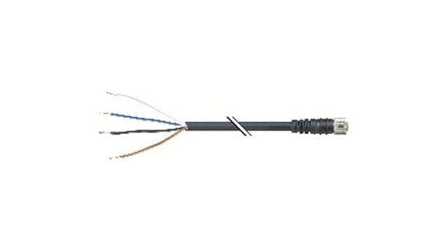 B&R Female 4 way Straight to 4 way Unterminated Industrial Automation Cable Assembly | X67CA0P20.0150