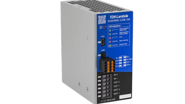 TDK-Lambda 10 → 60V dc Input Uninterruptible Power Supply (960W) | DUSH960-1248-0M
