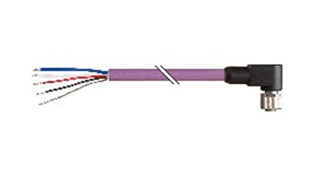 B&R X67CA Series Connecting Cable for Use with PLC, M12, M12, 250 V | X67CA0X31.0006
