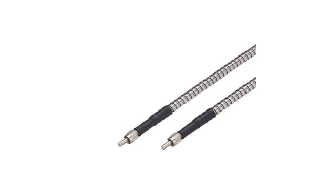 ifm electronic, E35 Series 1/4-36 UNS Fibre Optic, 2m Cable Length for Use with TWxx11, 3mm Probe | E35061