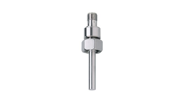 ifm electronic Temperature Sensor Temperature Sensor, 8.2mm Dia, 44mm Long, M18, ± 0.30 +125°C Max | TM9950