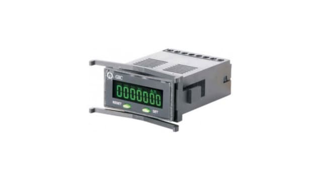 GIC Z2221N0G2FT00 Counter, Digital Hour Meter, 7 Digit LCD, 60Hz, 85 → 265 V ac/dc | Z2221N0G2FT00