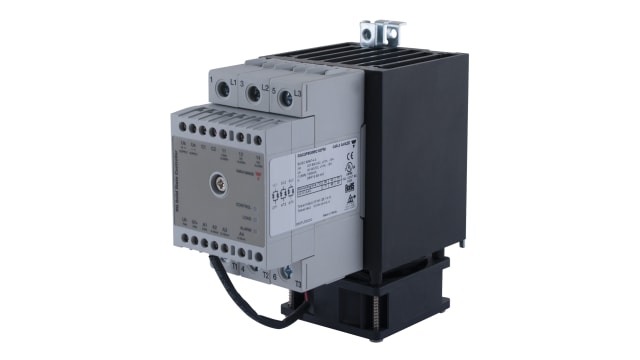 Carlo Gavazzi RGC Series Solid State Relay, 65 A Load, DIN Rail Mount, 660 V ac/dc Load | RGC3P60I65EDFP