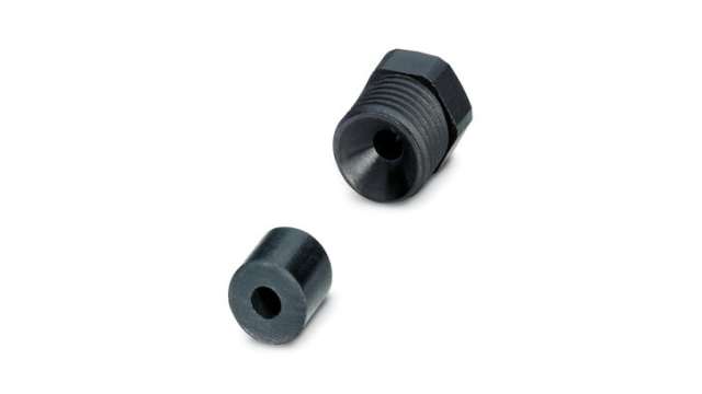 Phoenix Contact Black Pressure Screw & Pg7 Seal for use with Unshielded M12 Connector | 1436505